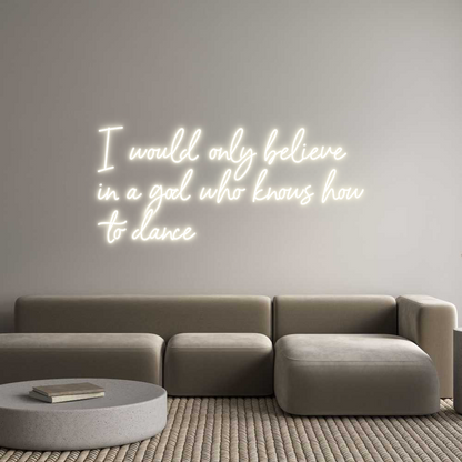 NEONSIGN: I would only ...