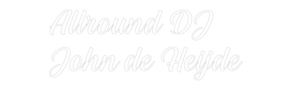NEONSIGN: Allround DJ
...