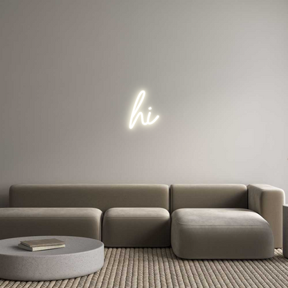 NEONSIGN: hi