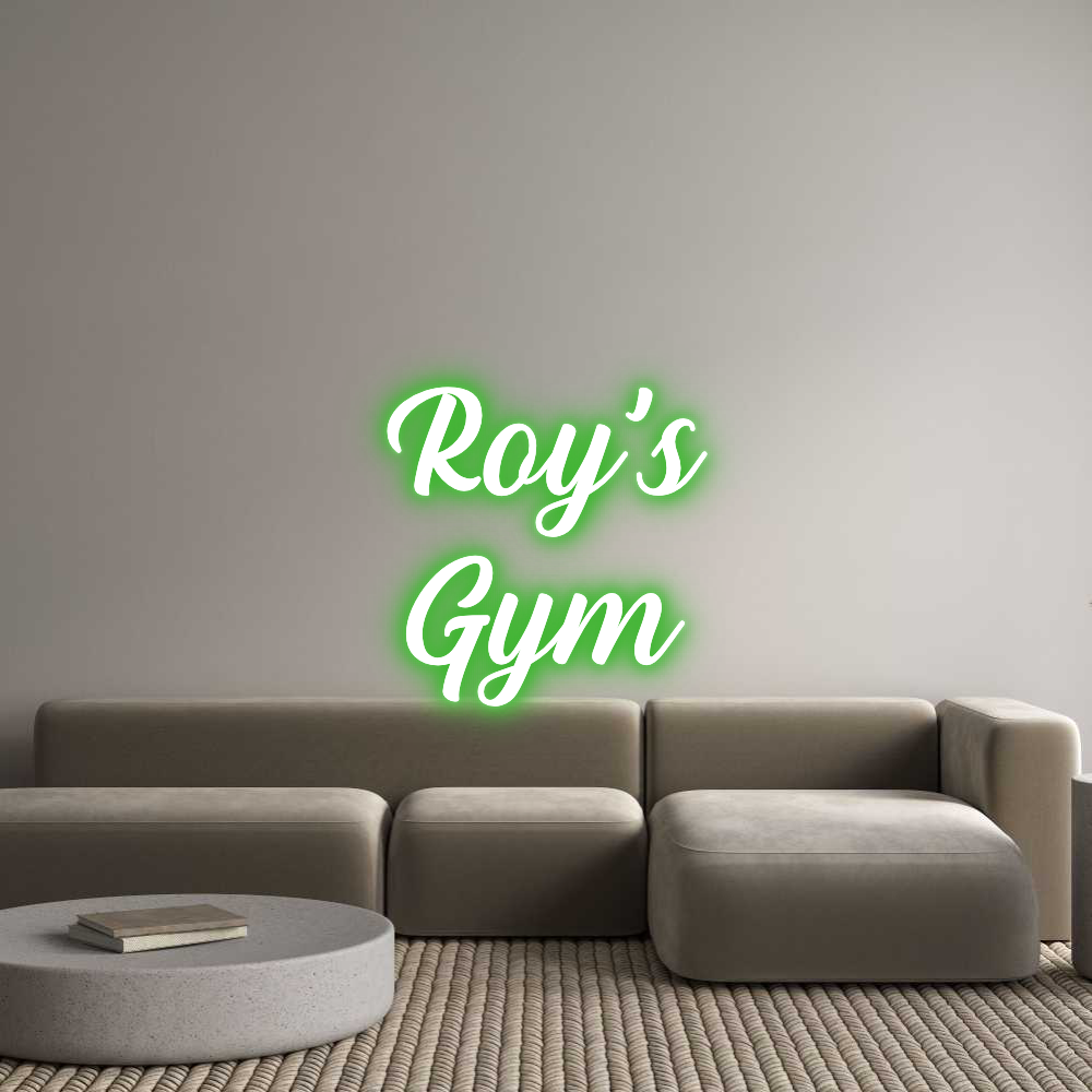 NEONSIGN: Roy’s
Gym